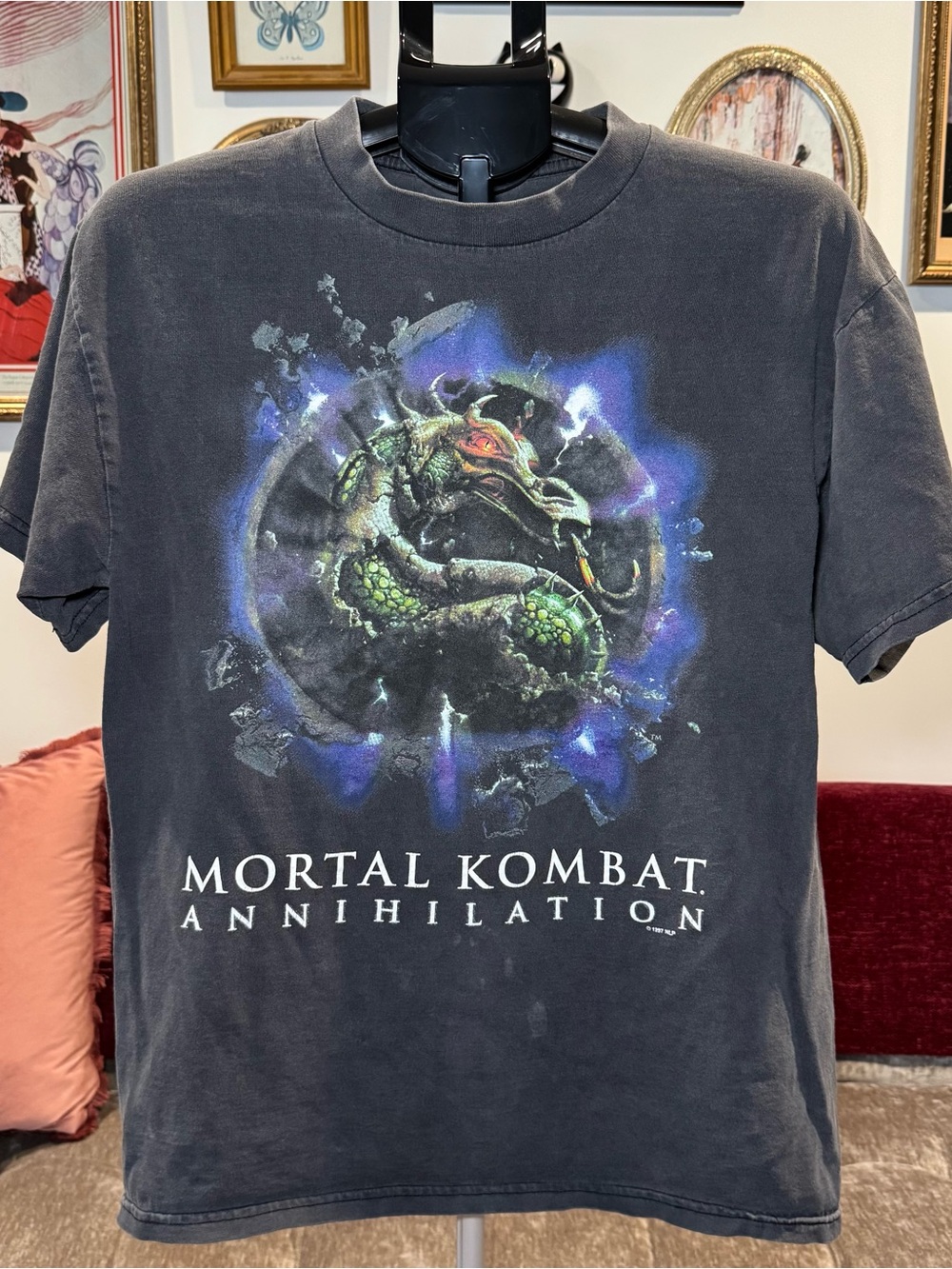 Vintage 1997 Mortal Kombat Annihilation Graphic Tee